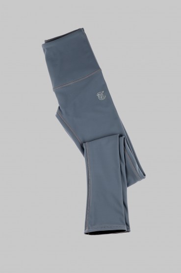 Thuono New collection linx leggins high waist col. ardesia light grey 3